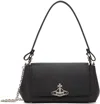 Vivienne Westwood Black Hazel Medium Bag In Aw24-n401