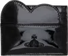 Vivienne Westwood Black Heart Card Holder In Aw24-n404