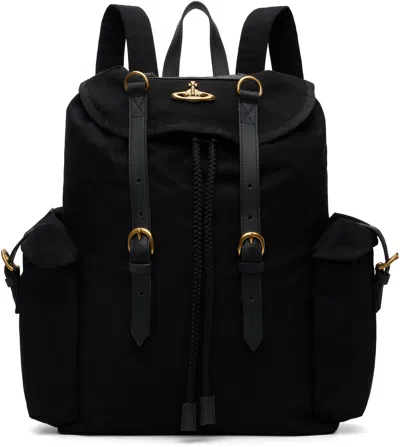 Vivienne Westwood Black Highland Backpack