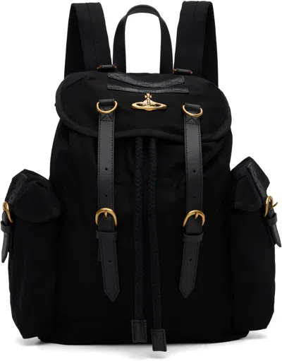 Vivienne Westwood Black Highland Backpack
