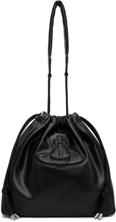 Vivienne Westwood Black Hilary Bucket Bag