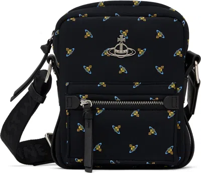 Vivienne Westwood Black Jackson Crossbody Bag In Aw24-n303