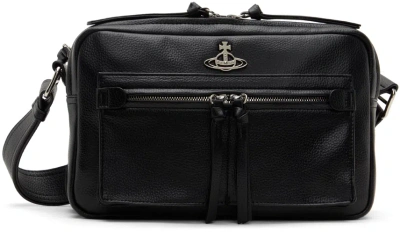 Vivienne Westwood Black Jerry Satchel Bag In N403 Black