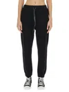 Vivienne Westwood Black Jogging Pants With Elastic Waistband In Black