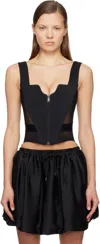 Vivienne Westwood Black Juliet Corset Top In Black