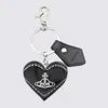 VIVIENNE WESTWOOD BLACK KEY RING