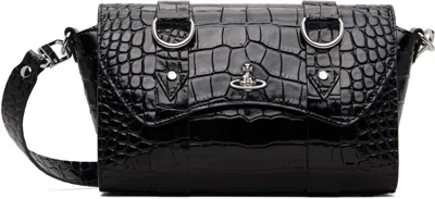 Vivienne Westwood Black Kimmy Crossbody Bag