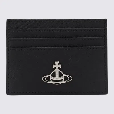 Vivienne Westwood Black Leather Card Holder