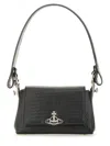 Vivienne Westwood Black Leather Handbag