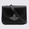 Vivienne Westwood Linda Silky Leather Crossbody Bag In Black