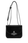 Vivienne Westwood Black Linda Shoulder Bag