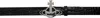 Vivienne Westwood Black Line Orb Buckle Belt In N401 Black