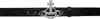 Vivienne Westwood Black Line Orb Buckle Belt In Ss25-n401
