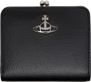 Vivienne Westwood Black Logo Bifold Wallet