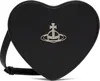 Vivienne Westwood Louise Heart-shaped Crossbody Bag In N403 Black