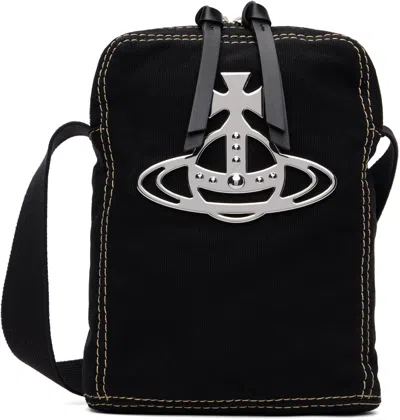 Vivienne Westwood Luke Shoulder Bag In Black