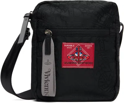 Vivienne Westwood Black Luke Crossbody Pouch