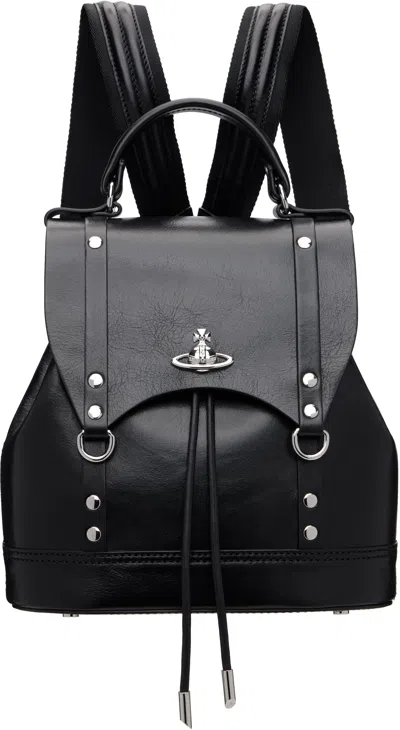 Vivienne Westwood Black Max Small Backpack