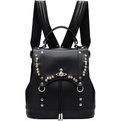 Vivienne Westwood Black Max Small Backpack