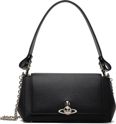 Vivienne Westwood Black Medium Hazel Bag