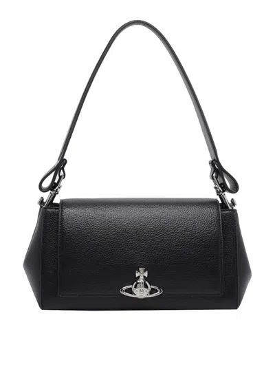 Vivienne Westwood Black Medium Hazel Handbag