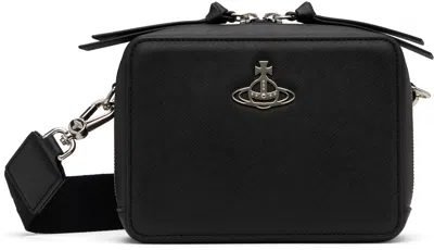 Vivienne Westwood Black Melih Camera Bag In Ss25-n401