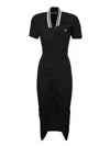 Vivienne Westwood Black Midi Pulling Dress In Black
