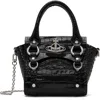 Vivienne Westwood Black Mini Betty Bag In N401 Black