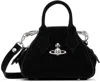 Vivienne Westwood Black Mini Yasmine Bag In Black