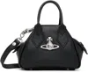Vivienne Westwood Triangular Silhouette Leather Tote Bag In Black