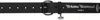 Vivienne Westwood Black Wide Alex Charm Belt In Ss25-n401