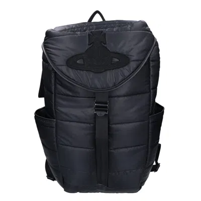 Pre-owned Vivienne Westwood Black Nylon Backpack ()