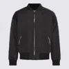 Vivienne Westwood Logo-stitch Quilted Bomber Jacket In Black