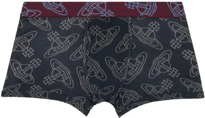 Vivienne Westwood Black Orb Boxers In N402 Black