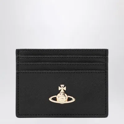 Vivienne Westwood Black Orb Card Holder