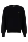 Vivienne Westwood Orb-embellished Sweater In Black