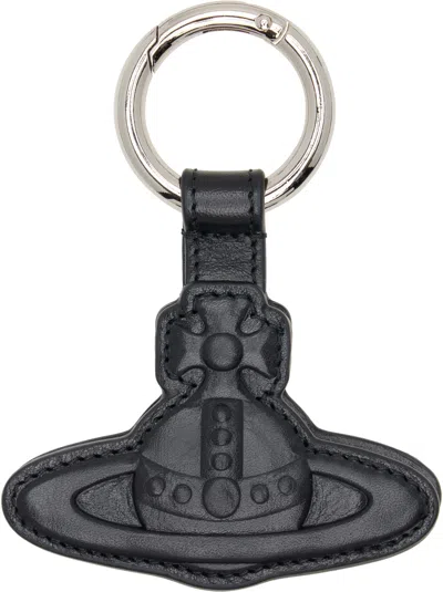 Vivienne Westwood Black Orb Magnet Keychain
