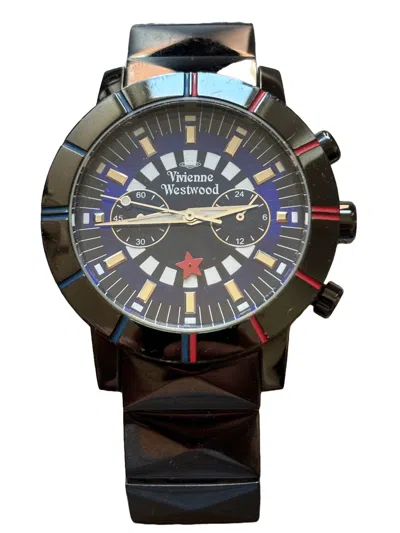 Pre-owned Vivienne Westwood Black Orb Watch