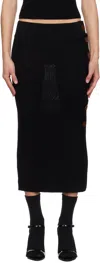 Vivienne Westwood Black Pamela Midi Skirt In Black