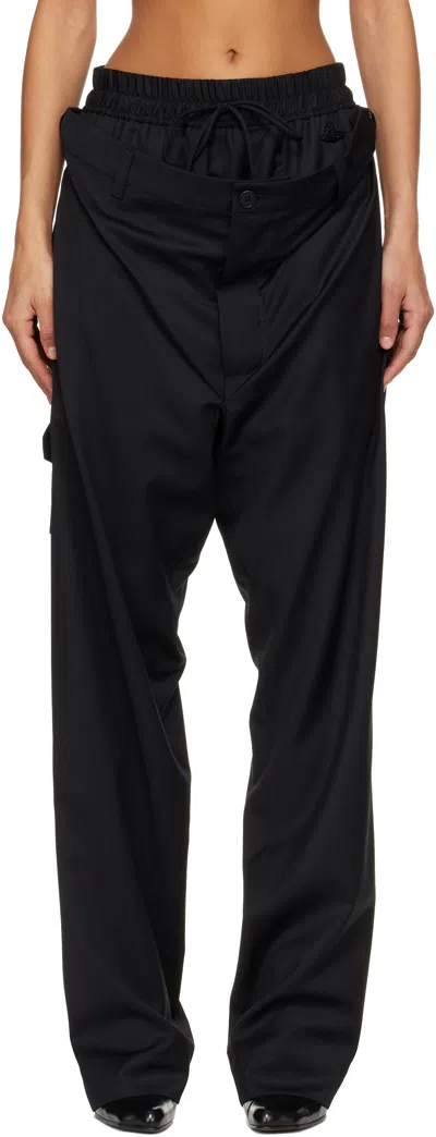 Vivienne Westwood Plumber Trousers In Black
