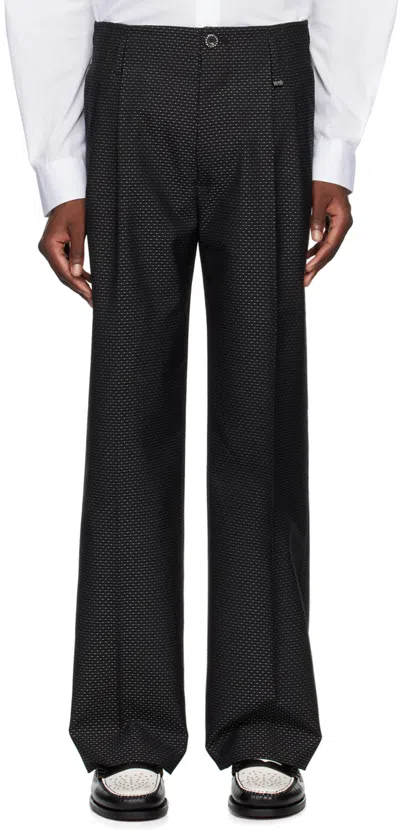 Vivienne Westwood Black Raf Trousers In Aw24-black