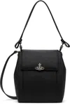 Vivienne Westwood Black Rosemary Shoulder Bag In Ss25-n401