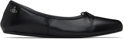 Vivienne Westwood Black Rudolph Slip-on Loafers In Ss25-n401