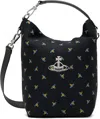 Vivienne Westwood Black Sam Crossbody Bag In Aw24-n303