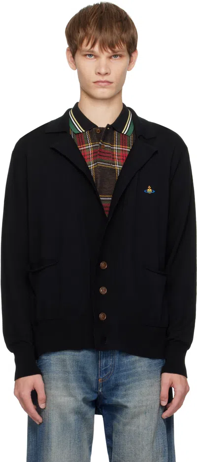 Vivienne Westwood Black Samuel Cardigan