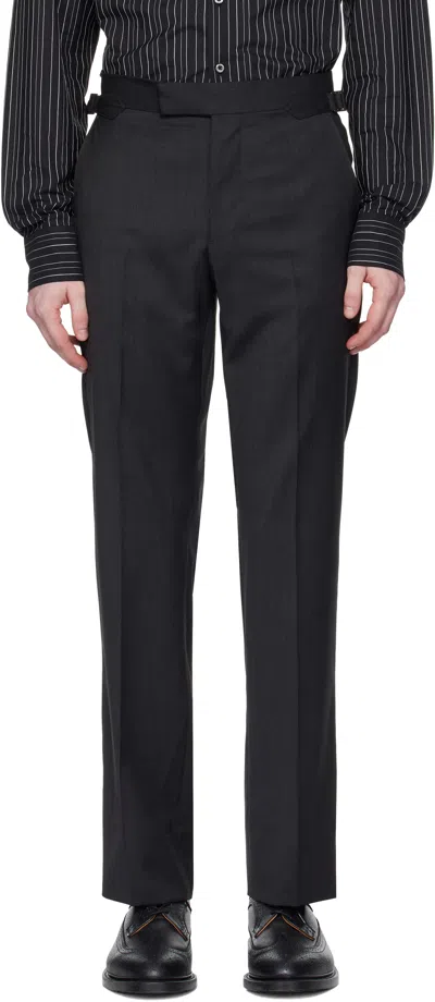 Vivienne Westwood Black Sang Trousers In Ss25-n404