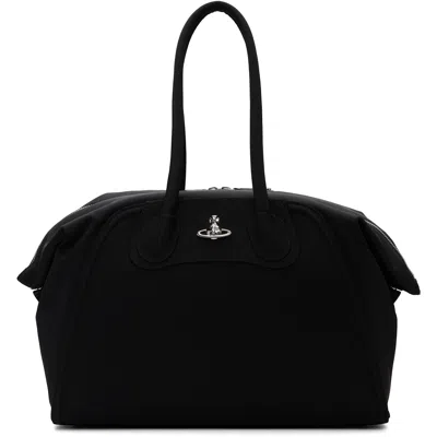 Vivienne Westwood Black Shirley Holdall Tote In N401 Black