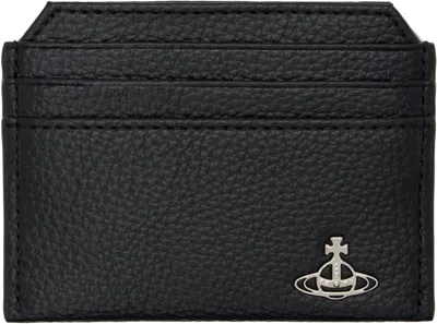 Vivienne Westwood Black Slim Card Holder