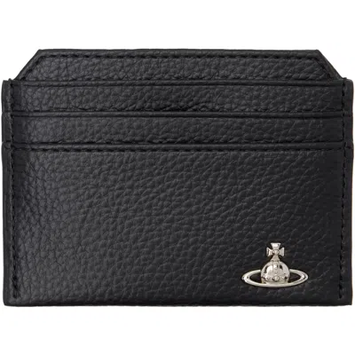 Vivienne Westwood Black Slim Card Holder