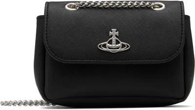 Vivienne Westwood Black Small Chain Bag In N401 Black